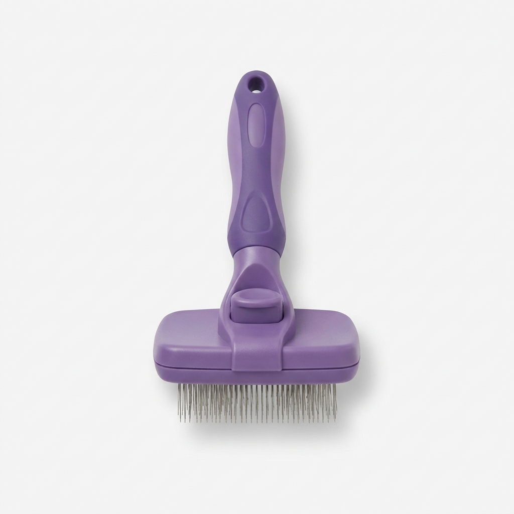 Self-Cleaning Deshedding Brush